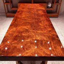 1 3 m long 130 * 46 * 5 upscale luxury log baflower spot tea table tea table owner of the meeting table Qingkura