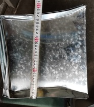 Promotional galvanized iron small iron dustpan without a pinch a pinch a garbage shovel a dustpan an iron bucket 30*25*5