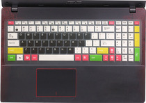 ASUS K751L keyboard protection film 17 3-inch computer notebook full coverage dust-proof transparent cute cover color concave and convex silicone cartoon accessories peripheral keys L non-luminous