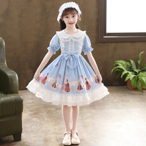 lolita Girls Princess Dress Summer New 2021 Children Autumn Dress lolita Dress lolita Dress