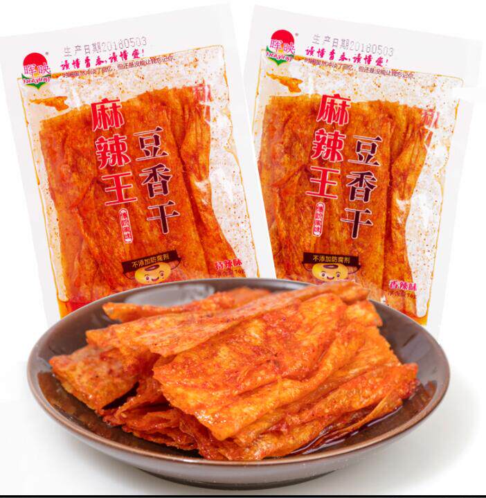 新余特产晖映麻辣王豆香干辣条豆干条 1份包邮 顺带全场包邮