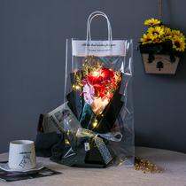 Tanabata Valentines Day starry dried flower bouquet gift box to send Girlfriend to send Girlfriend Birthday gift Night Market push