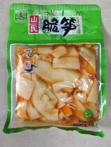 Wenzhou specialty mountain people crispy bamboo shoots oil braised crispy bamboo shoots under vegetable rice with rice Q cold side dishes