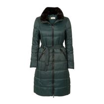 Medium and long casual slim high female fat mm long cotton clothes large size womens clothing large size plus fat womens cotton coat