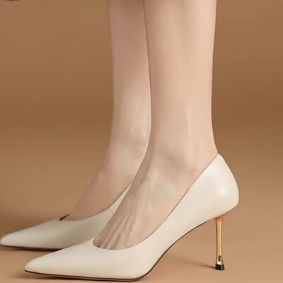 RosaBianca浅口百搭高跟鞋细高跟