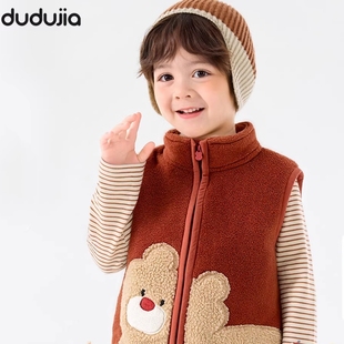 宝宝冬季马甲嘟嘟家儿童坎肩男童女童马夹婴幼儿新年童装秋冬衣服