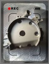 Suitable for bell wood Yuncai QS100T-A Rui Cai QS125T-4B Magneto side cover Crankcase right cover