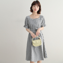 A word version type cuddling full ~ summer new art and gentleness style tattooing 100 hitch slim-cut-less-age dress