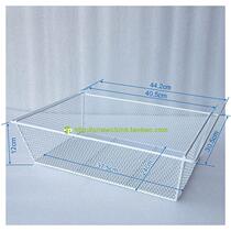 Iron basket Iron mesh basket hanging basket freezer refrigerator dining car kitchen cabinet pick-up box storage box boutique basket Clothes storage