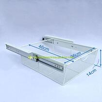 Peya custom under the table pull basket wardrobe pull basket oversized super long hardware pull basket with slide rail easy to pull