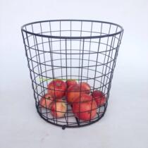 Peya ZAKKA iron basket storage basket vegetable fruit basket flower basket storage basket Basket grocery basket bread basket
