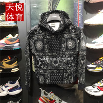 2019 Winters new Li Ning womens fashion trends Loose Clothing Full printed with velvet blouses AWDP568