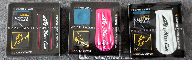 Мел для кия 日本mezz美兹巧克粉smart chalk台球巧粉枪粉擦粉巧克套巧克夹 beauty hereby