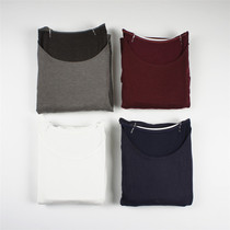 Winter Thin Suede Fever Round Collar Low Collar Bottom Warm Womens Underwear Suit Autumn Clothes Autumn Trousers