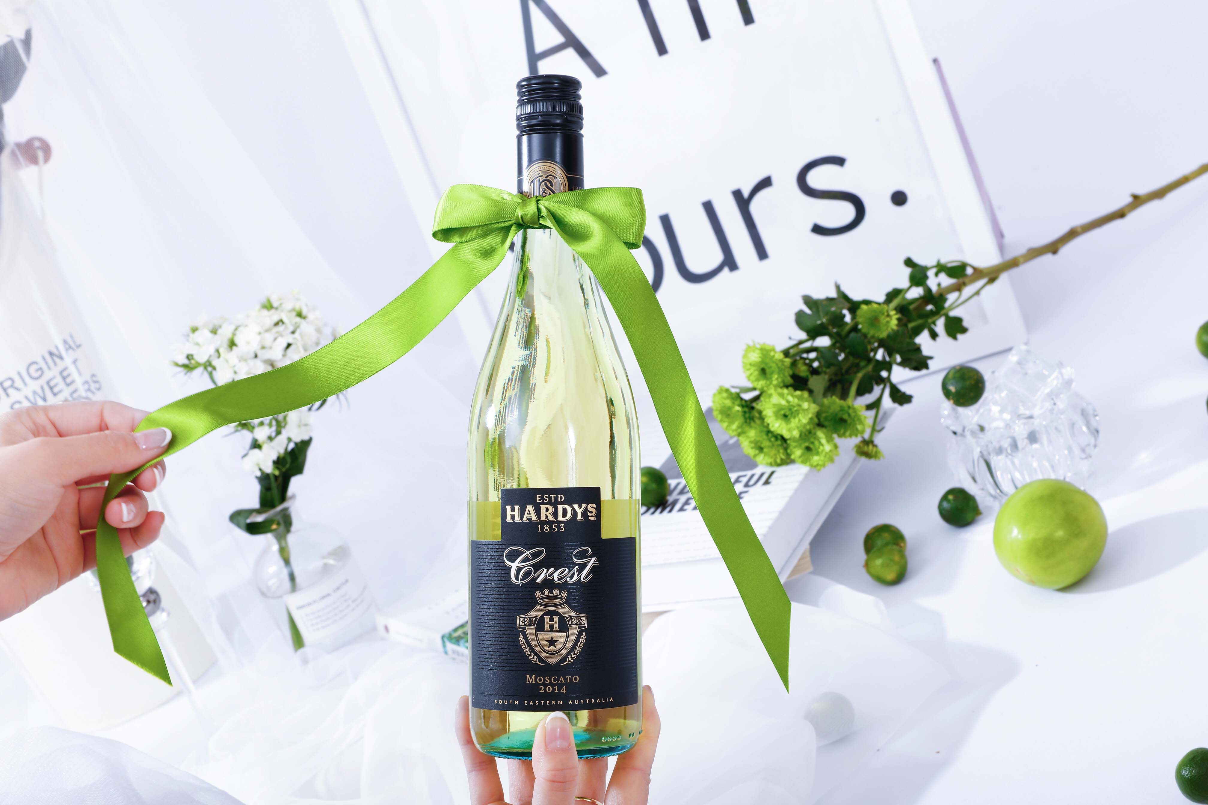 好喝又便宜#澳大利亚原瓶进口酒moscato甜白夏迪族徽莫斯卡托