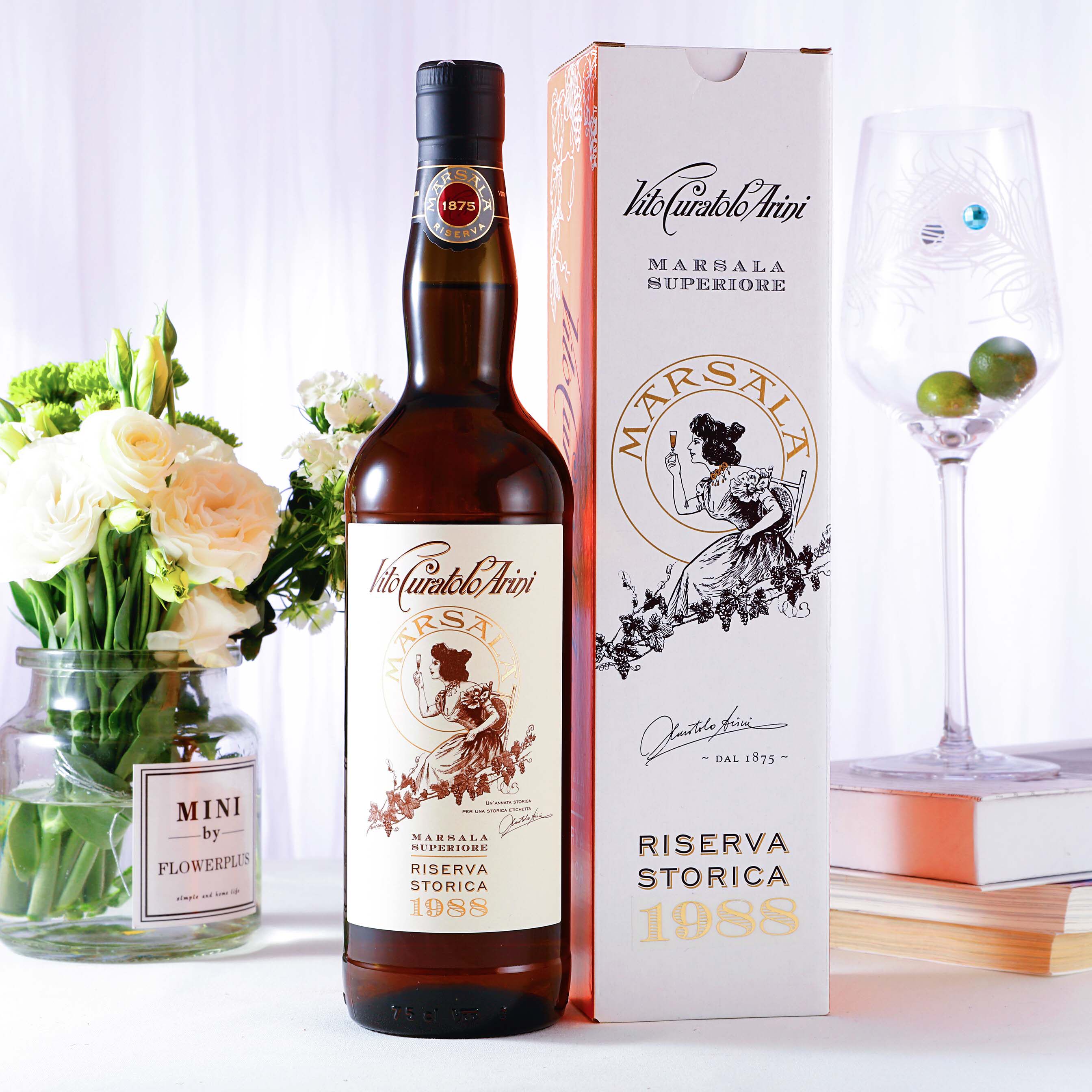 【30岁生日礼物】1988年马萨拉高度微甜型葡萄酒marsala礼盒收藏