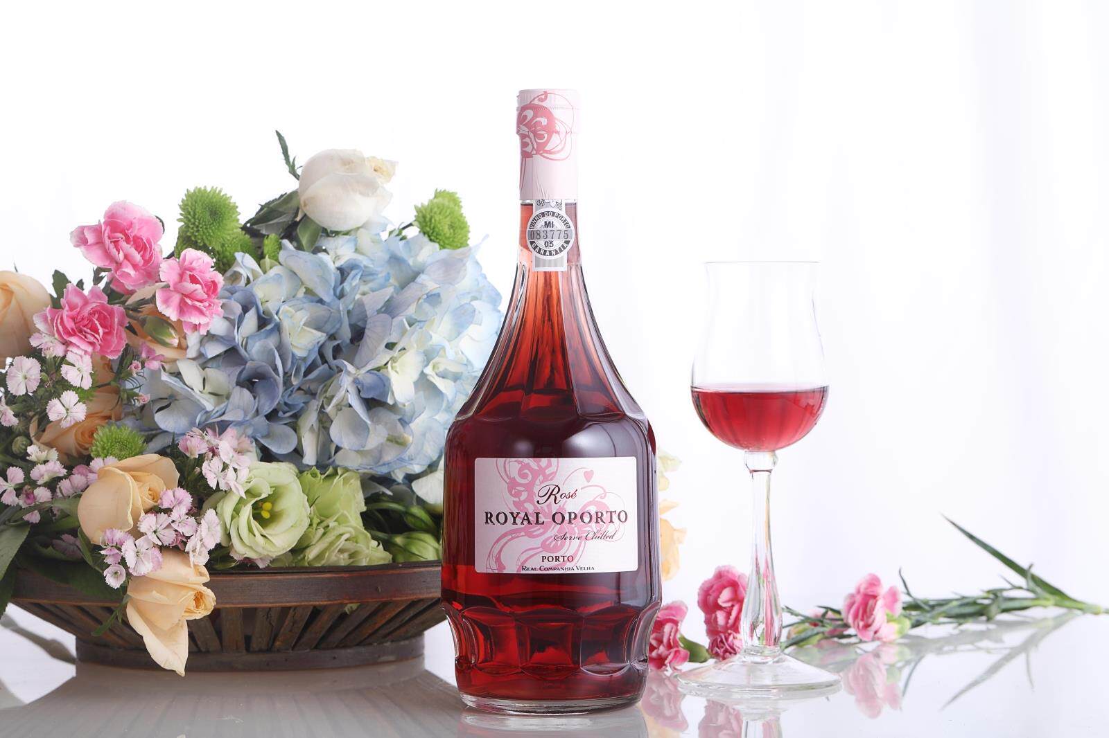 【皇家桃红波特】葡萄牙rose porto加强型红酒葡萄酒高端女士甜酒