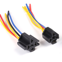 Original car relay socket 40A 12V 24V thick wiring harness plug 5 feet 4 feet universal