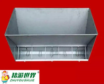 Stainless steel double-sided Trough pig feeding trough sow automatic feeding trough sow for piglet finishing pig