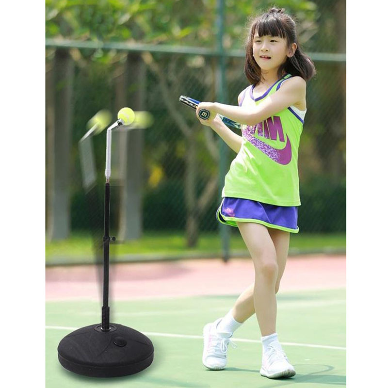 Tennis trainer swinging serve trainer single fitness sparring with rope tennis