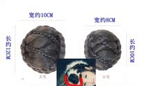 Feitian shape Datang ancient whole bun hair bag ancient costume shape wig pad hair bag Hanfu shape hair bag
