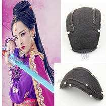New costume imperial magic sword hair bun Shushan battle Ji Zhao Liying Hanfu online game animation cos styling bag