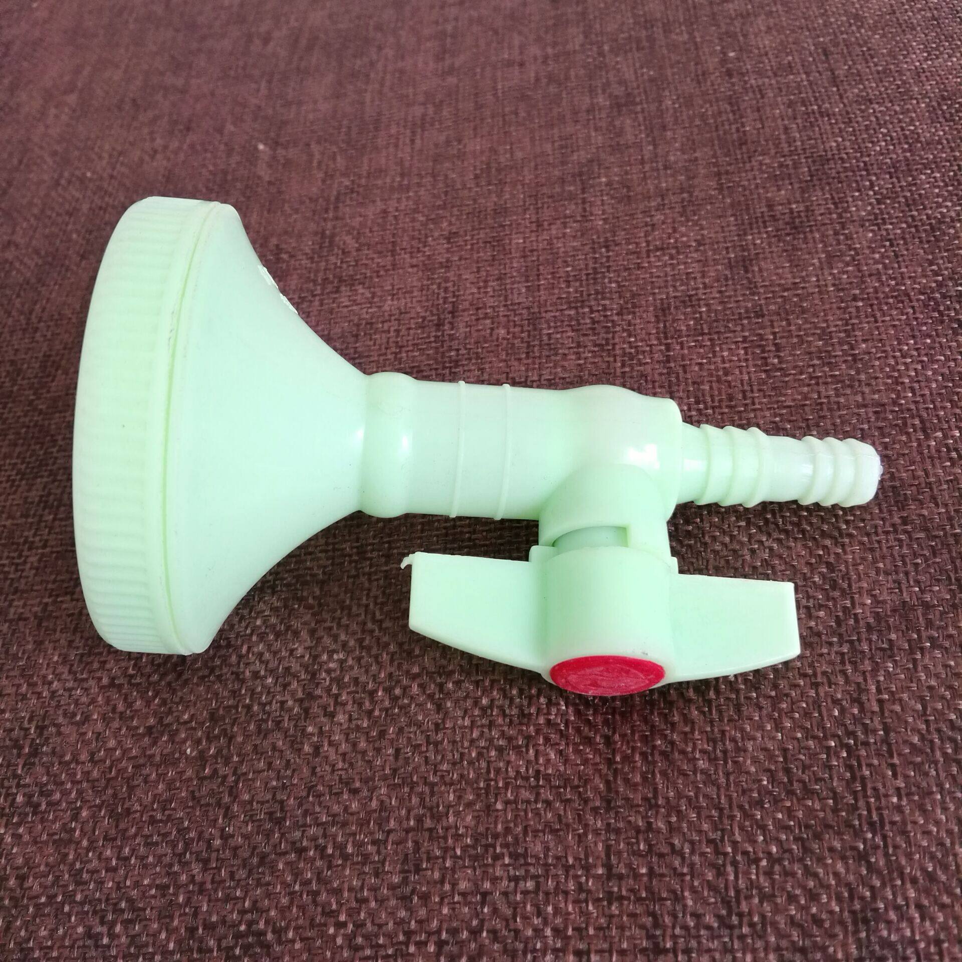 太阳能晒水洗澡塑料喷头分水器 简易淋浴淋蓬头花洒喷头 带开关