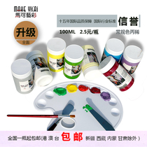 Hua Yun 300ml acrylic paint set Hand painted color wall painted graffiti 100ML graffiti acrylic paint