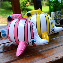 New inflatable marine tropical fish animal toy decoration bath water inflatable toy kindergarten toy