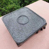 Tengchun Natural Square Volcanic Rock Rock Square Can Customize Non-stick Frying Steak Bake Korean Stone BBQ