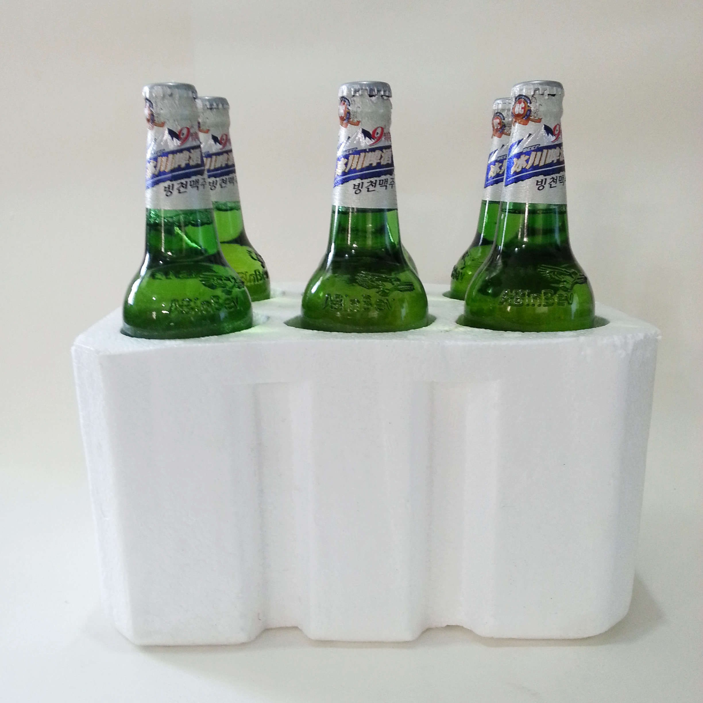 延边冰川9度啤酒瓶装 延吉冰川9°c 580ml 6瓶 包邮