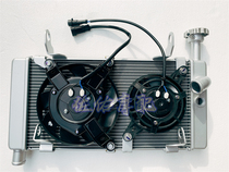 Race 600 QJ600GS-3B water tank radiators make up fan cooler original