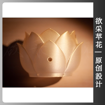 Lotus crown garment hair accessories 3D printing decoration headdress to adopt apple Song crown