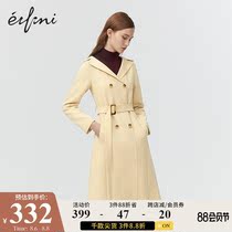 (the same style in the mall)Eveli 2020 new spring Korean mid-length A-line skirt dress 1AB190331