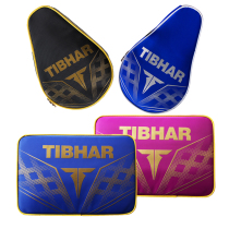 TIBHAR straight and straight table tennis racket bag kit gourd double square table tennis racket bag bag Portable Beat bag
