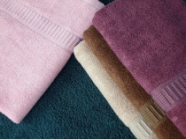 Special high-end square towel towel bamboo fiber Modal thick super soft solid color