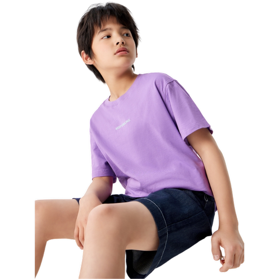 Balabala children's clothing children's boys T-shirt girls short-sleeved 2025 spring and summer tops medium-sized children's parent-child clothing trend Balabala children's clothing children's boys T-shirt girls short-sleeved 2025 spring and summer tops medium-sized children's parent-child clothing trend