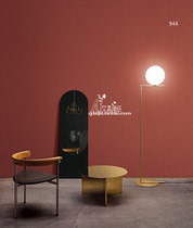 South Korea LG Wallpaper Big Roll Import Washable Minima American Chinese Jewel Red China Red Deep Red Pure Color Wallpaper