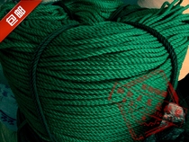 8MM green nylon rope new material High strength round wire nylon rope packing rope tent banner advertising rope