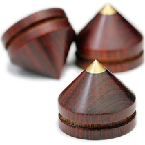 Yun material workshop sandalwood audio tripod bookshelf speaker shock absorber foot nail HIFI fever rack CD power amplifier shock absorption foot pad