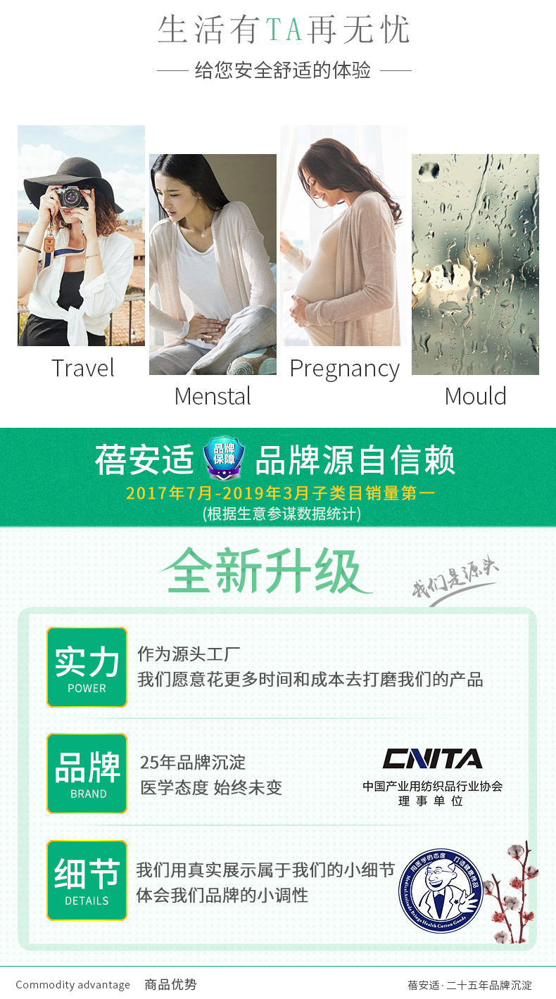 5条一次性内裤男女旅行蓓安适纯棉非纸内裤产后全棉