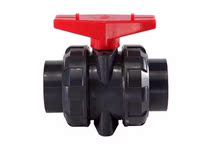 PVC double live ball valve Ball valve double live double by order 20 25 32 40 50 63 75 90 110