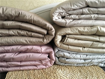 Foreign trade raw dan pure cotton winter quilted by the gondola in spring and autumn by the core 150180 * 220 m naked sleeping quilt