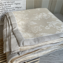 Foreign trade New products Summer linen linen Three sets Thickened Color Textured Hemp Coarse Yarn Mat pillowcase 230245