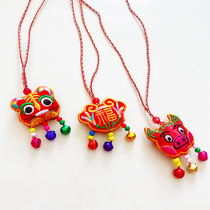 Baby pendant long life lock 100 days Baby Photo photography year old baby auspicious hanging necklace Tang suit