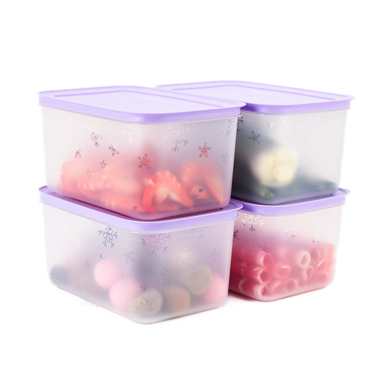 Tupperware 2.5L Snowy Shadow Refrigeration Preservation Box Large Capacity Rectangular Refrigerator Refrigeration Storage Box Storage Box Tupperware 2.5L Snowy Shadow Refrigeration Preservation Box Large Capacity Rectangular Refrigerator Refrigeration Storage Box Storage Box