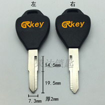 (RG004) No. 3 Green Original Electric Vehicle Key Embryo Motorcycle Electric Bottle Car Key Blank manufacturer