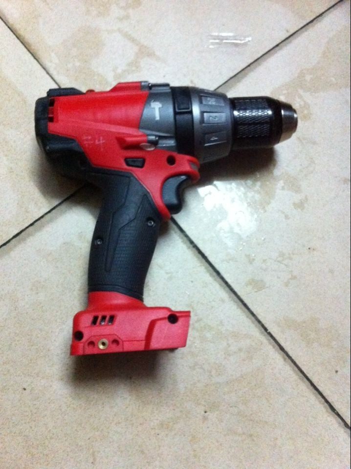 进口工具 美国milwaukee米沃奇 18v冲击钻 无碳刷电钻 起子机2604