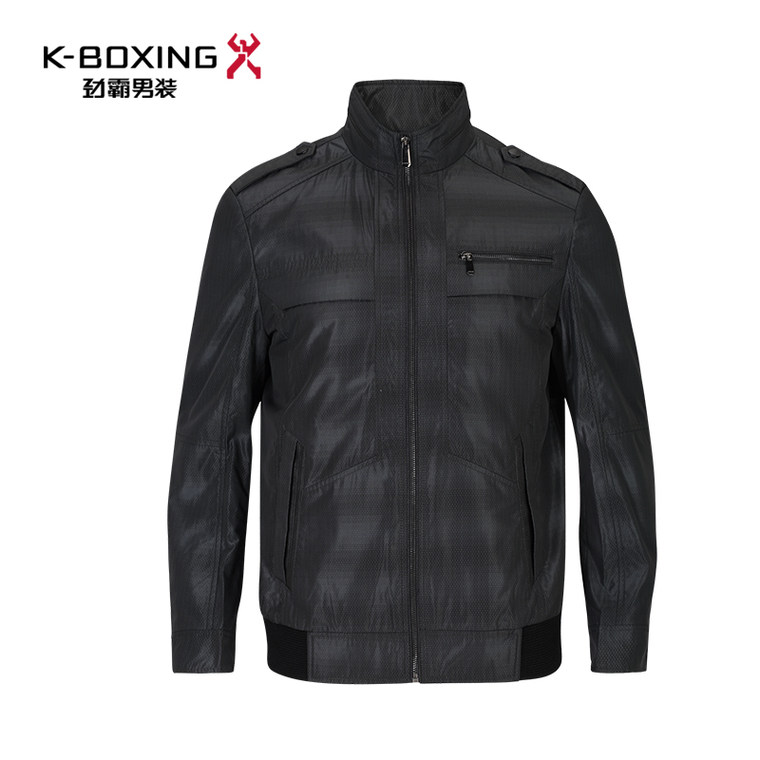 劲霸男士茄克jacket立领短款男外套 修身型夹克衫正品|BKDX3179