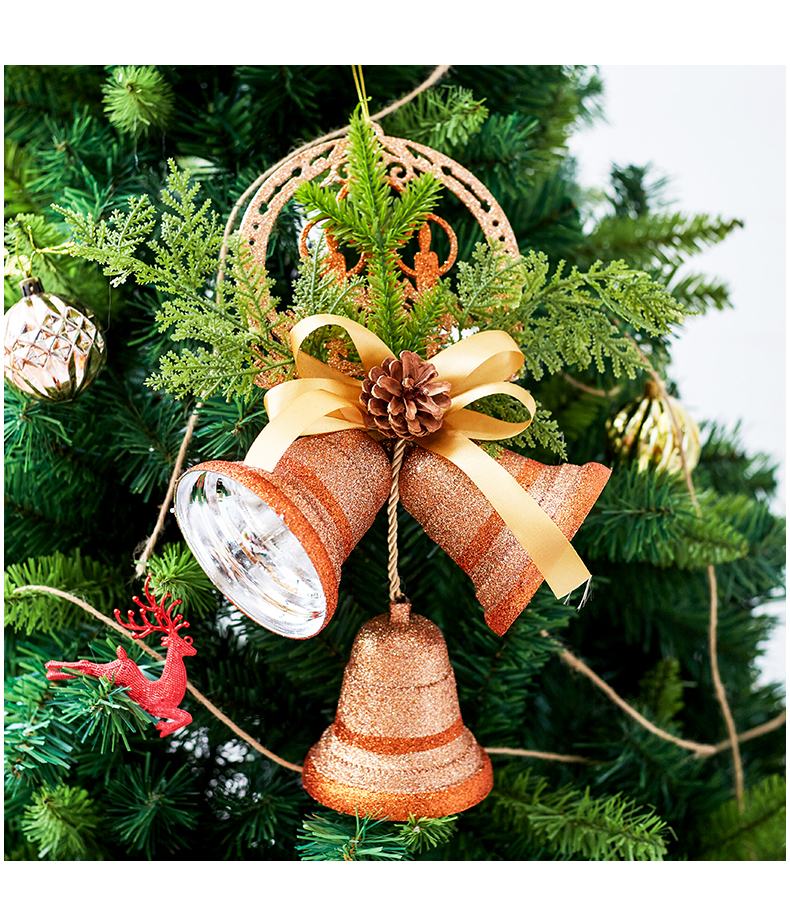 圣诞铃铛大号圣诞树挂件商场橱窗门挂挂饰场景布置圣诞节装饰品